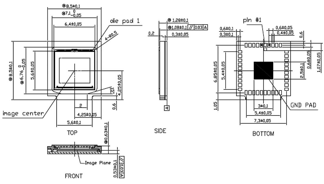 旺福OV13850，OV13850, OmniVision1300万像素CMOS图像传感器，24帧10位5通道MIPI接口图像传感器，1300万像素手机摄像头模组感光芯片，OV13MP CMOS图像传感器，原装现货，CMOS Sensor