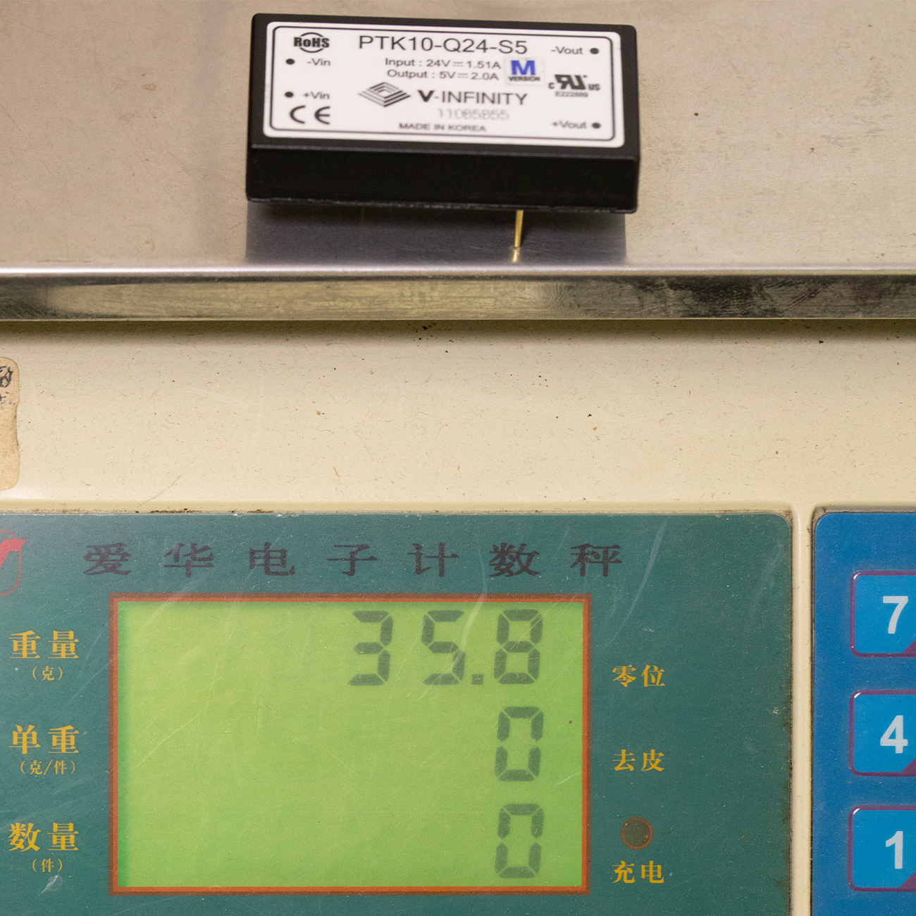 全新PTK10-Q24-S5，韩国原装进口电源模块，CUI宽快电压输入电源模块，全新V-INFINITY出品电源模组， DC-DC Converter转换器， DC/DC power supply，高效率隔离电源模块，直流转直流电源转换器模块，恒定开关频率开关电源，六面EMI屏蔽电源，过压过流保护电源，高效率开关稳压器，无需散热器的DC-DC开关电源，CUI INC power supply,Bel DC-DC通信电源模块