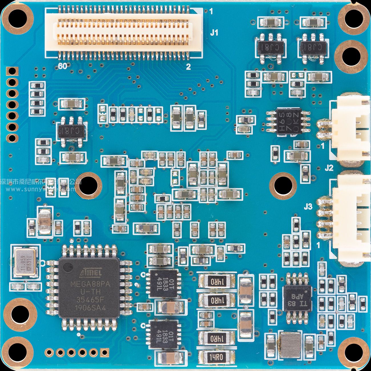 ATMEGA88PA-AU,8-bit AVR Microcontroller,with 8K Bytes In-System Programmable Flash,ATMEL ​AVR Microcontroller，ATMEL AVR 微控制器