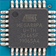 ATmega88PA-AU ATMEL 8-bit AVR Microcontroller微控制器 with 8K Bytes In-System Programmable Flash
