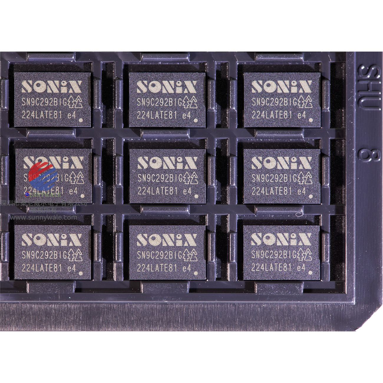 松翰SONIX SN9C292B方案商 ，经销商 , H.264视频编码器，USB2.0摄像头视频控制器，SoC片上系统，支持VGA to 3MP视频编码引擎