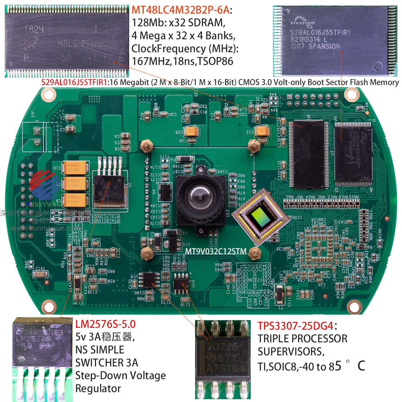 MT9V032C12STM