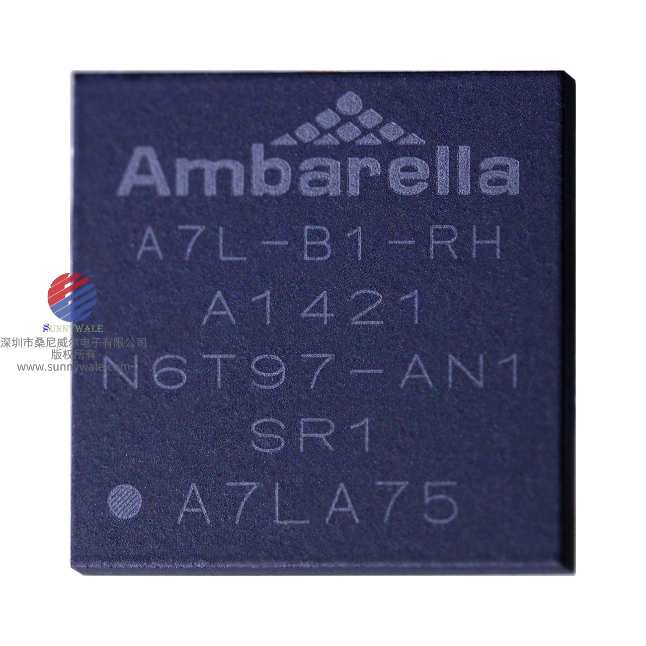 A7LA75，Ambarella，带wifi发射器，安霸ISP，行车记录仪芯片，汽车循环录像主控IC，支持2560*1440p@30fps，1920*1080p@60fps，H.264视频压缩编码器