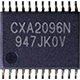 CXA2096N索尼SONY数码前置放大器，模拟安防摄像机视频驱动器IC，CDX3142R配套IC