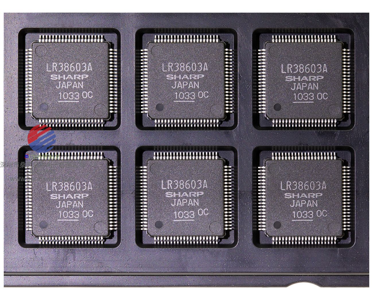 LR38603A，夏普数字信号处理器，用于模拟安防彩色CCD相机，夏普模拟安防摄像机通用DSP