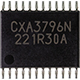CXA3796N索尼SONY <font color=red>CCD</font>彩色监控安防摄像机模拟信号前置放大器，与CXD3142R/CXD3172R/CXD4103R配套的，代替CXA2096N的升级型号
